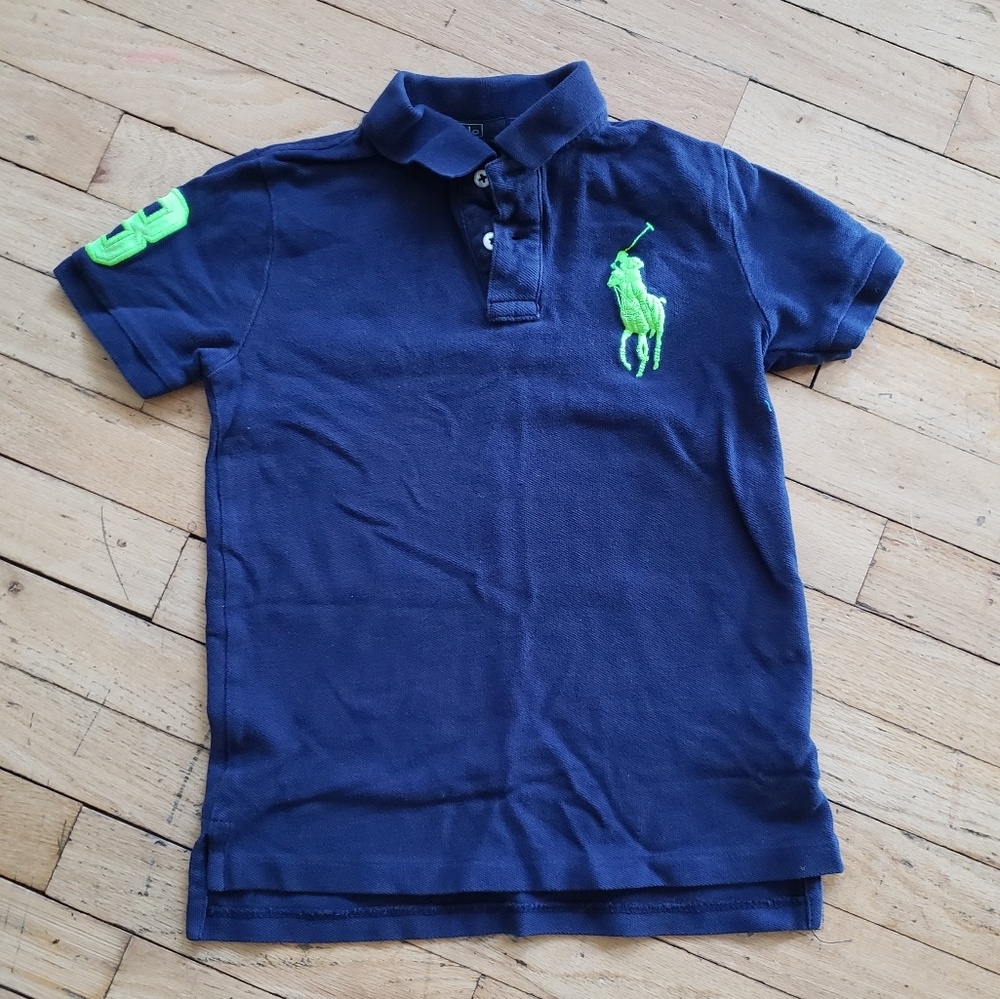 Boy's Navy Polo